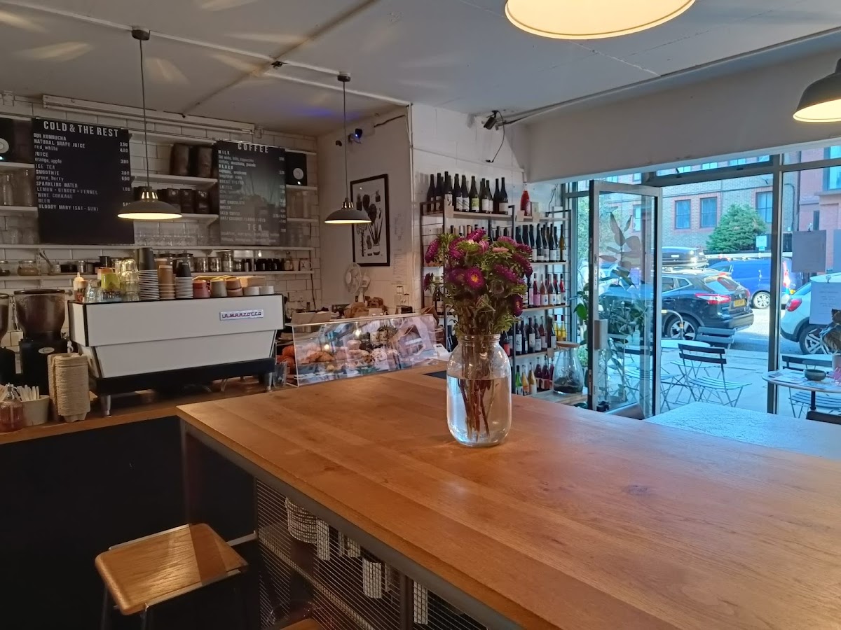 HELMA Cafe and Wine interior