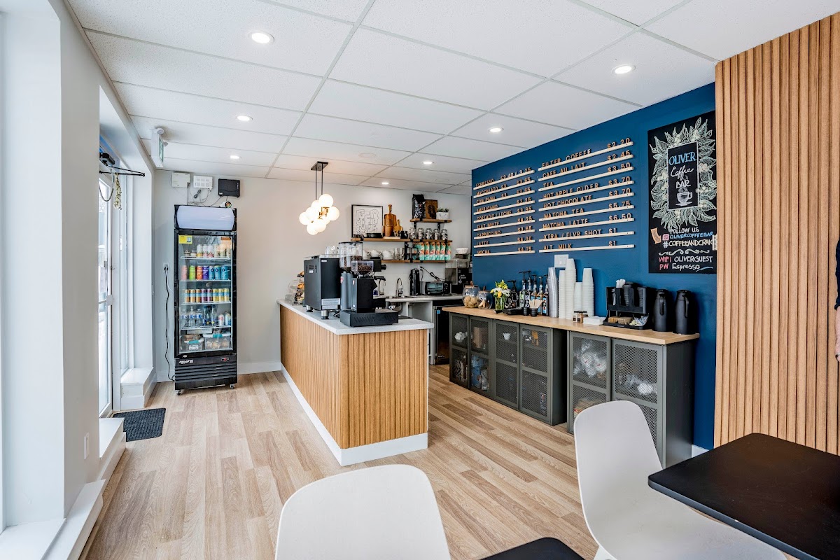 Oliver Coffee Bar interior