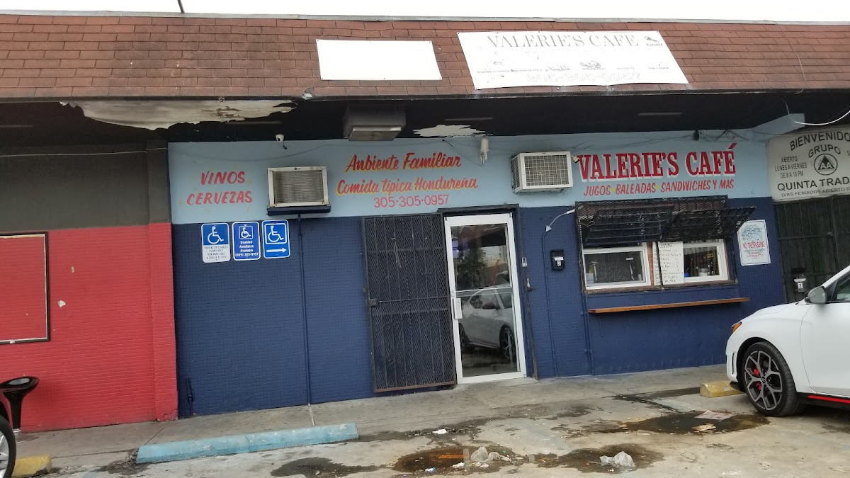 Valerie's Cafe interior