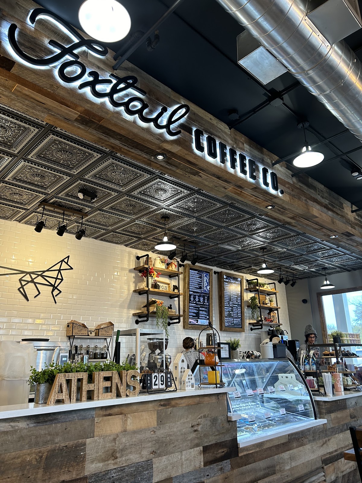 Foxtail Coffee - Athens interior