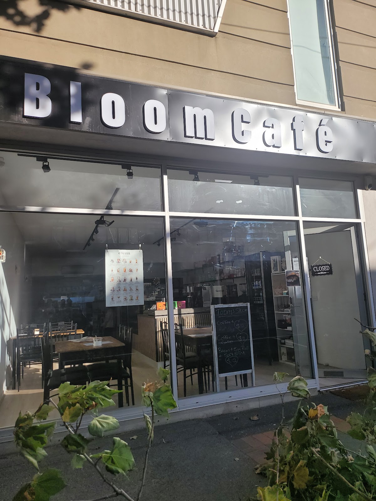 Bloom Cafe interior