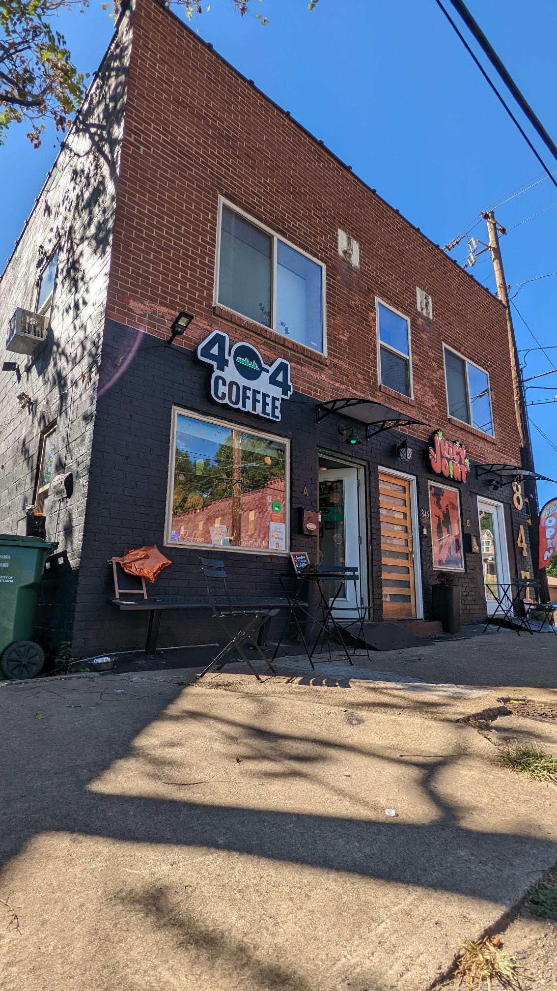 404 Coffee interior