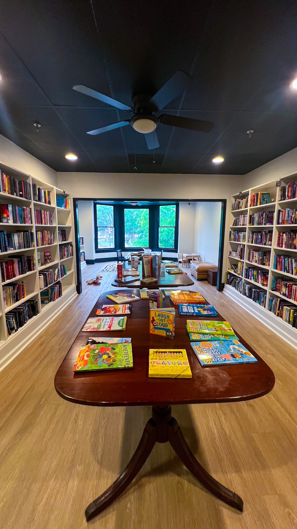 The Reading Attic interior