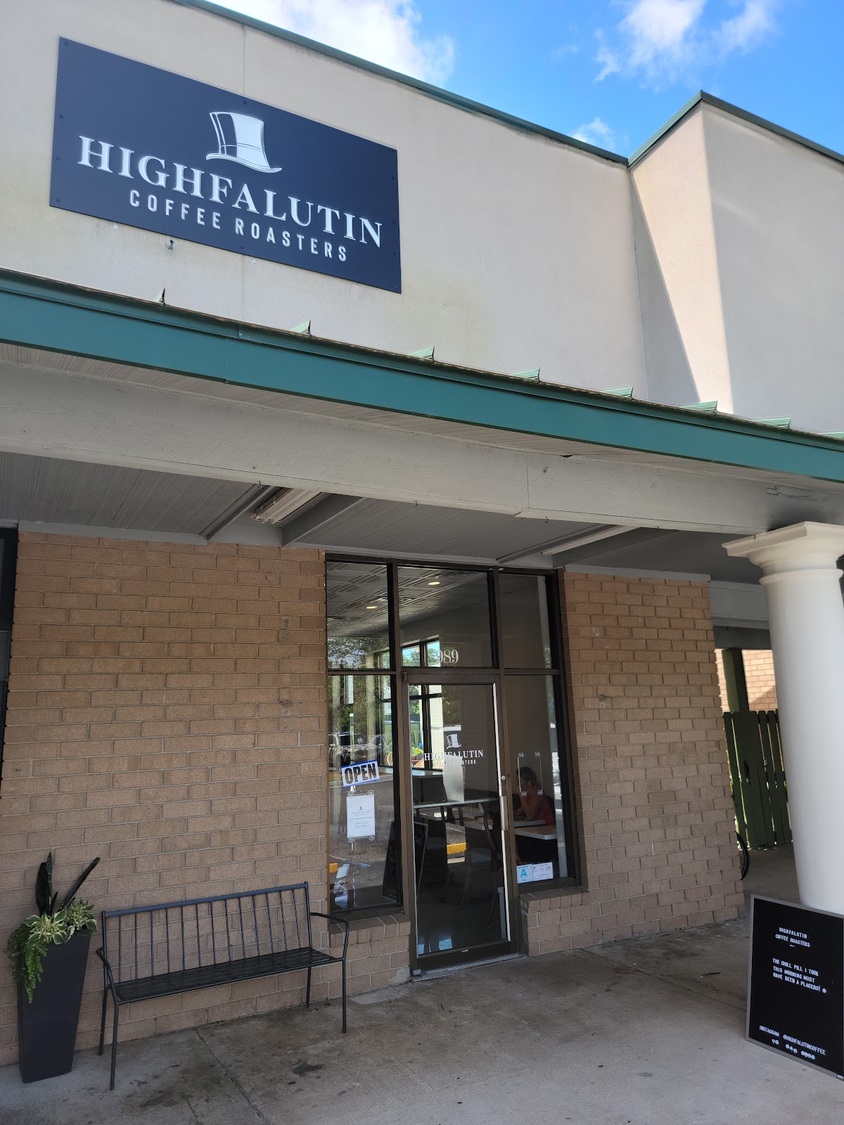 Highfalutin Coffee Roasters interior