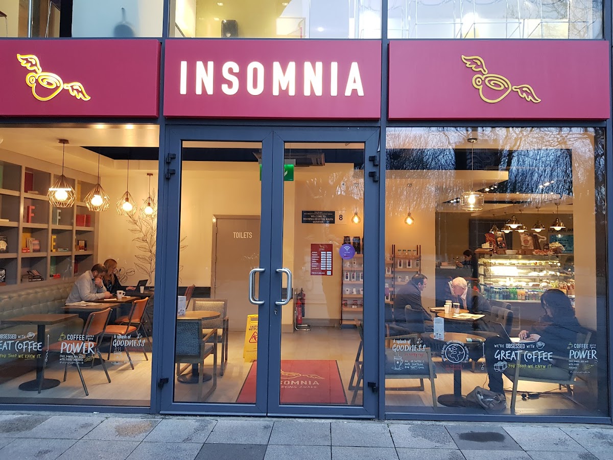 Insomnia Coffee Company interior