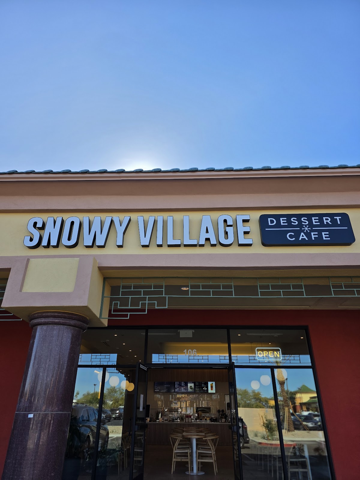 Snowy Village interior