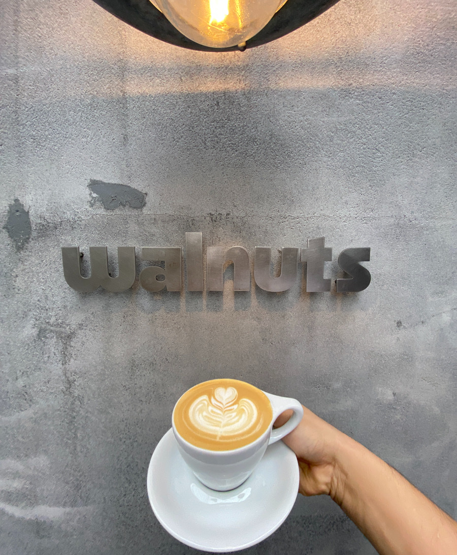 Photo of walnuts coffee