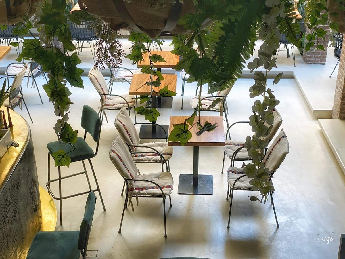 Leaf in Athens interior