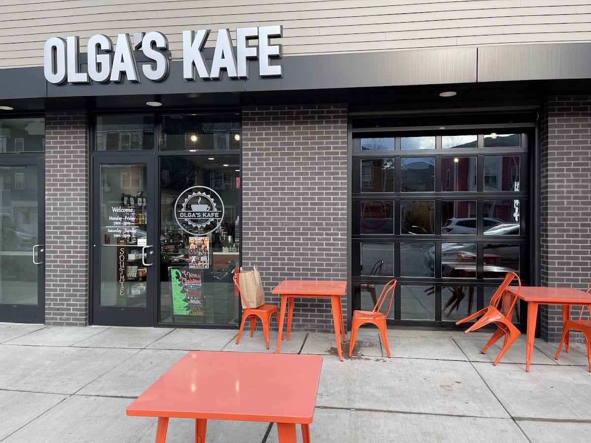 Olga's Kafe interior