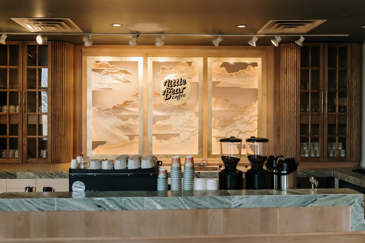 Little Bear Coffee at Civic Plaza- Downtown interior
