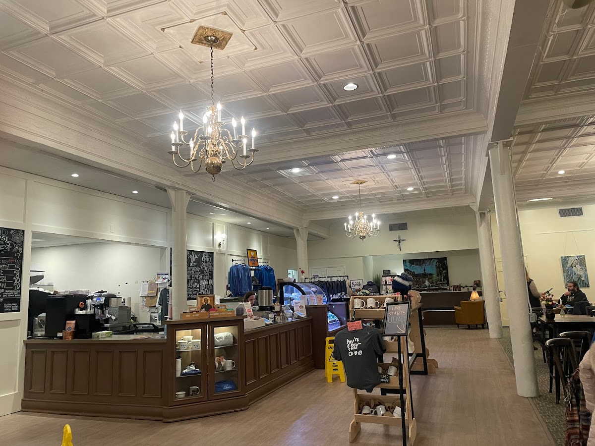 Brother Andre's Cafe interior