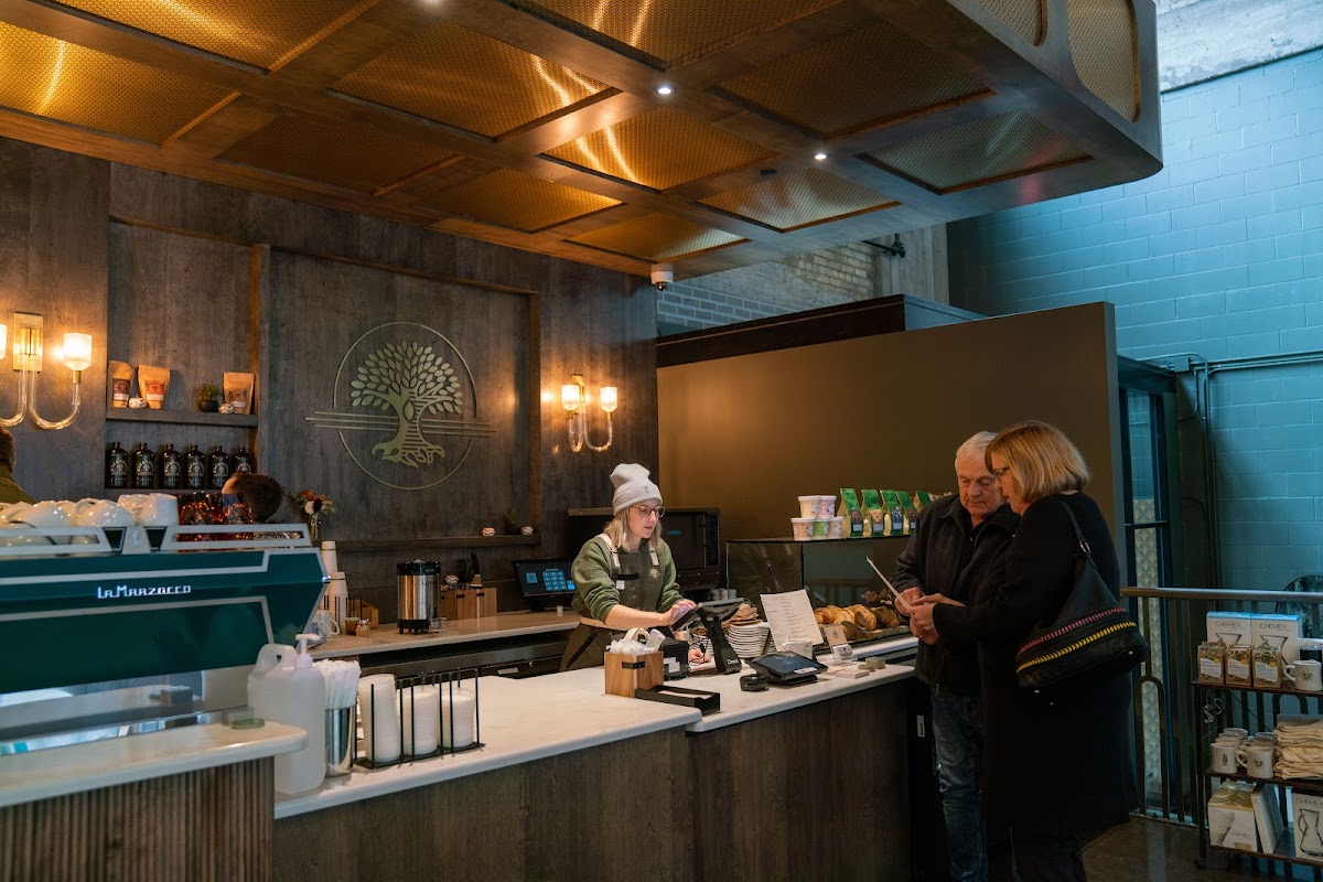 Backstory Coffee Roasters interior