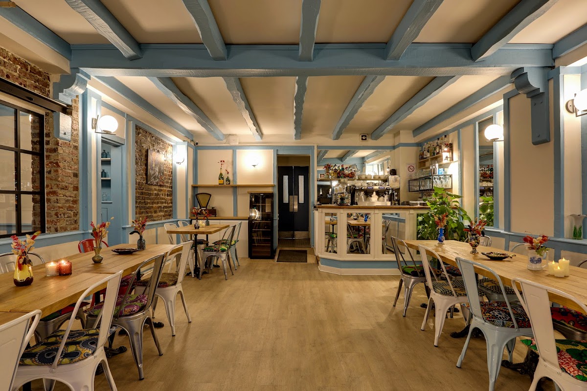 The Bench Café interior