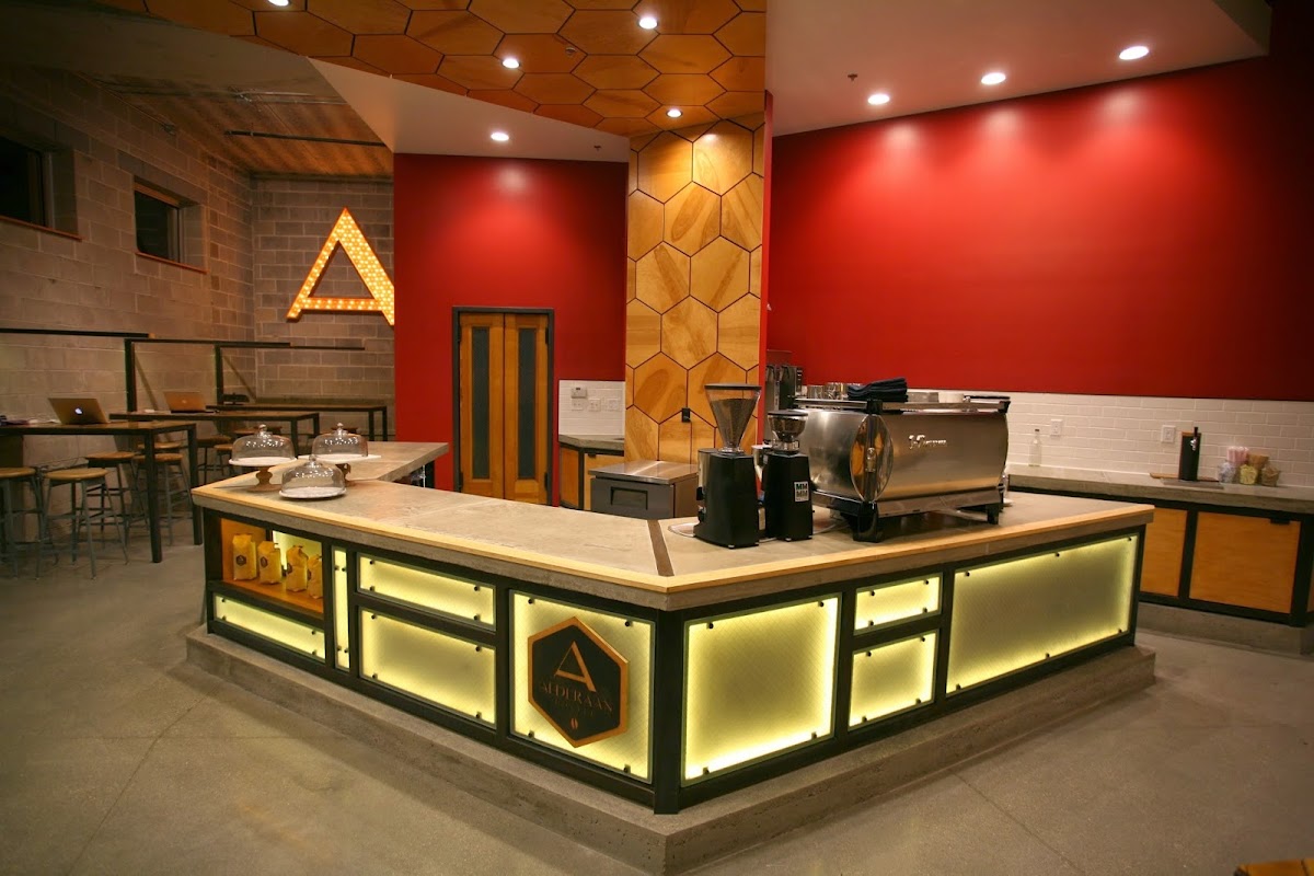 Alderaan Coffee interior