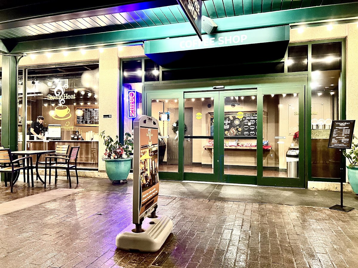SteamHeat Cafe interior