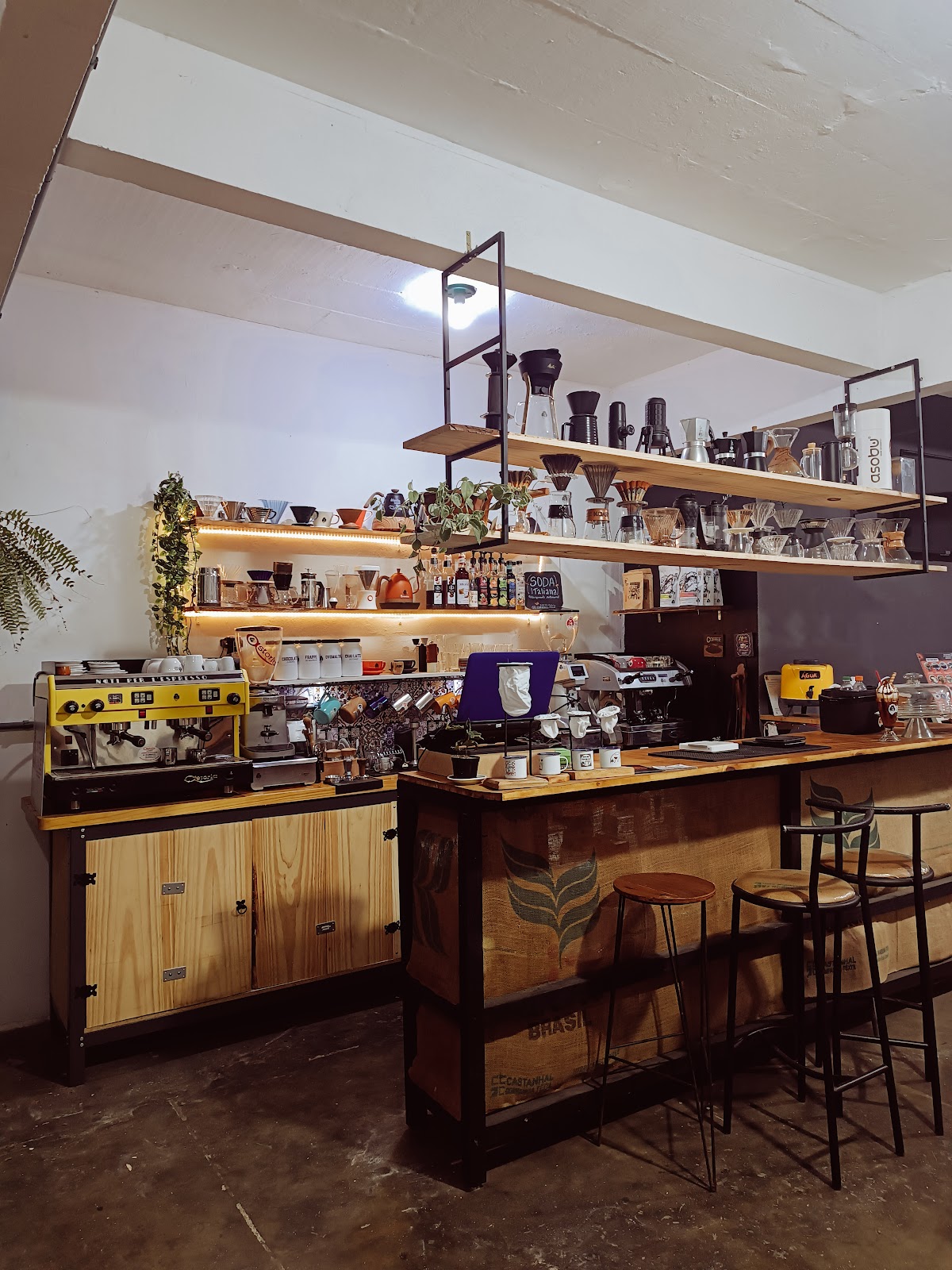Café no Chalé interior