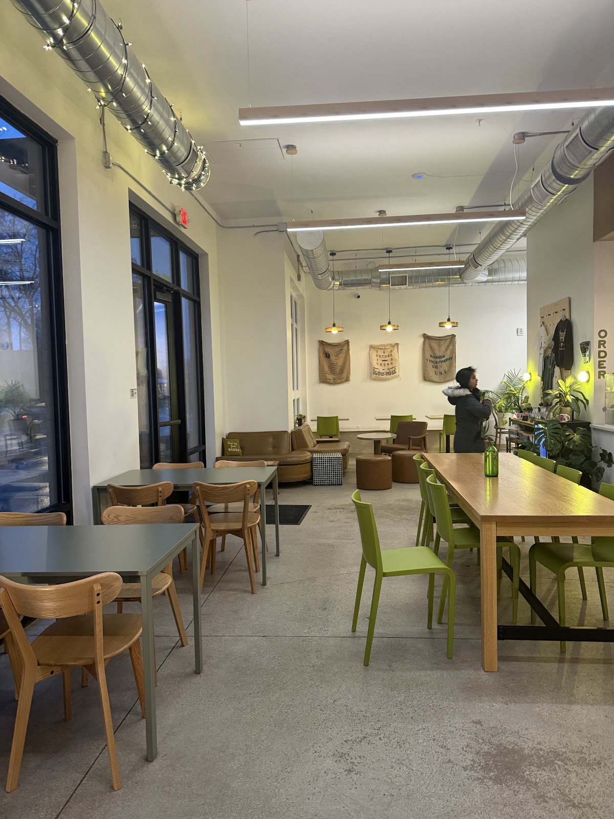 Hazel Coffee Co interior