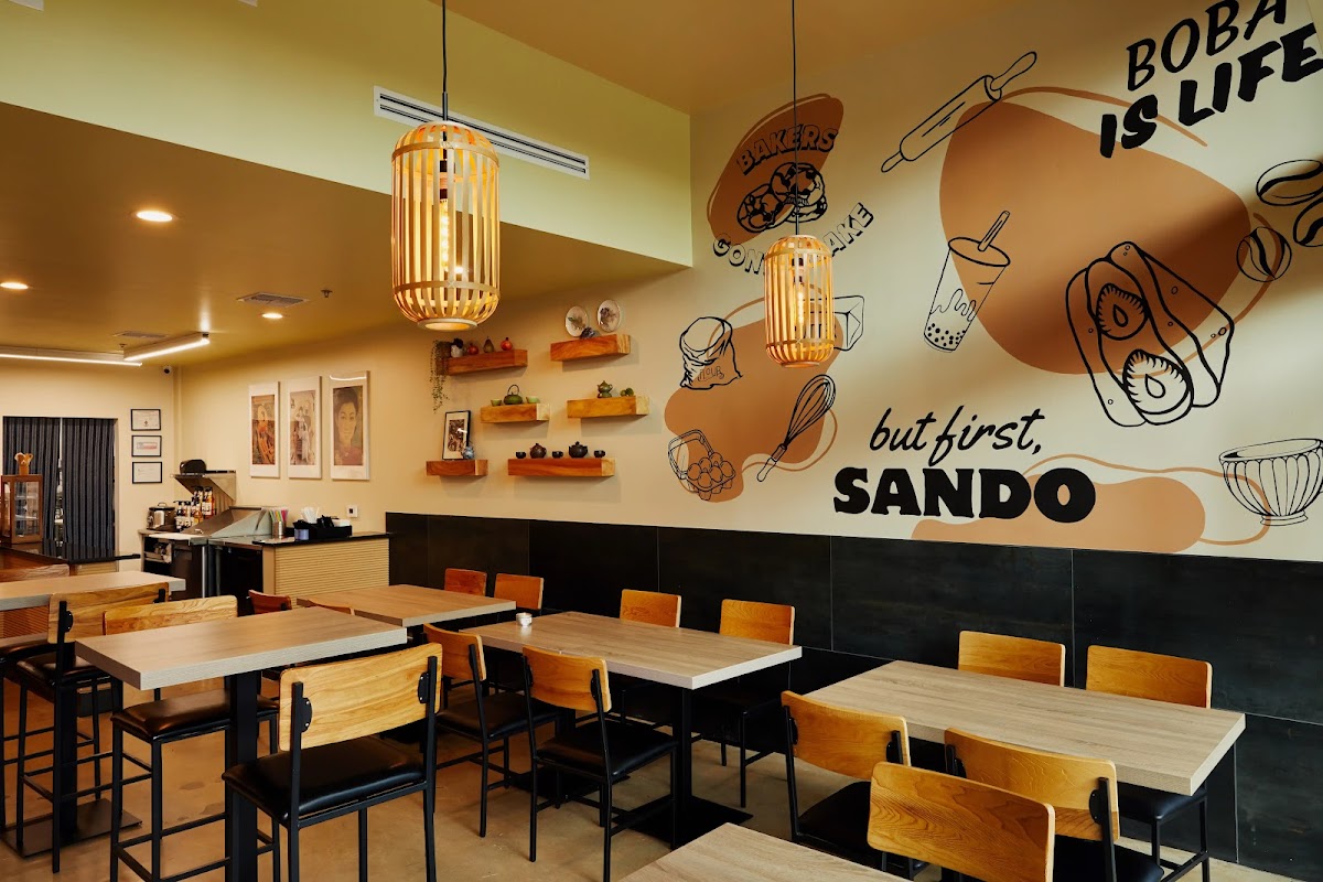 Ming’s Cafe interior