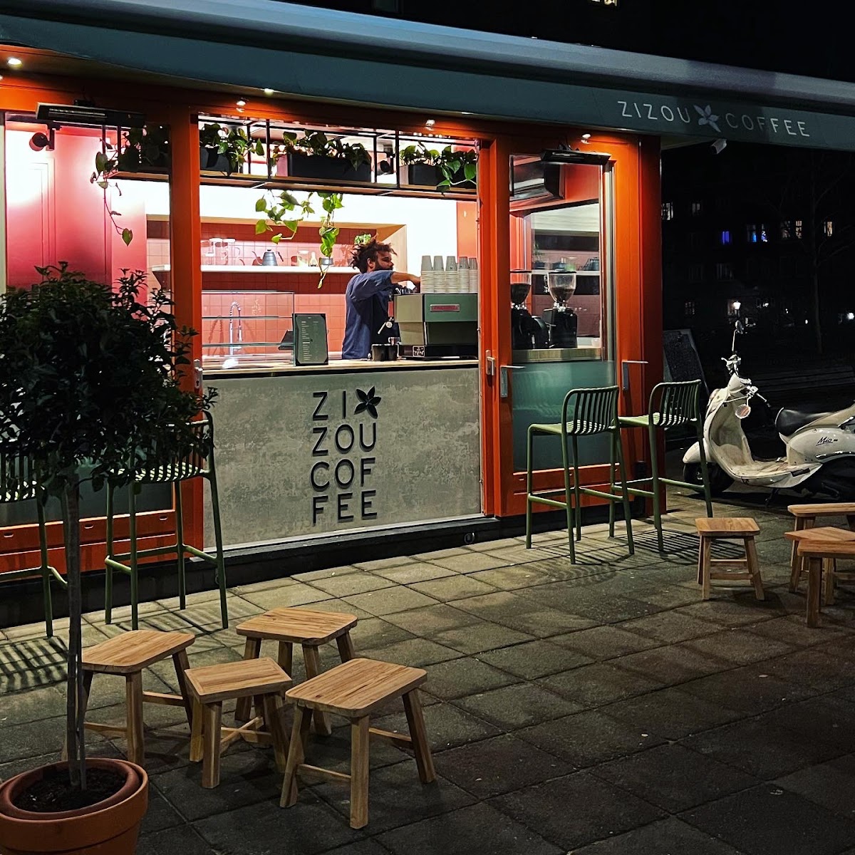 Zizou Coffee interior
