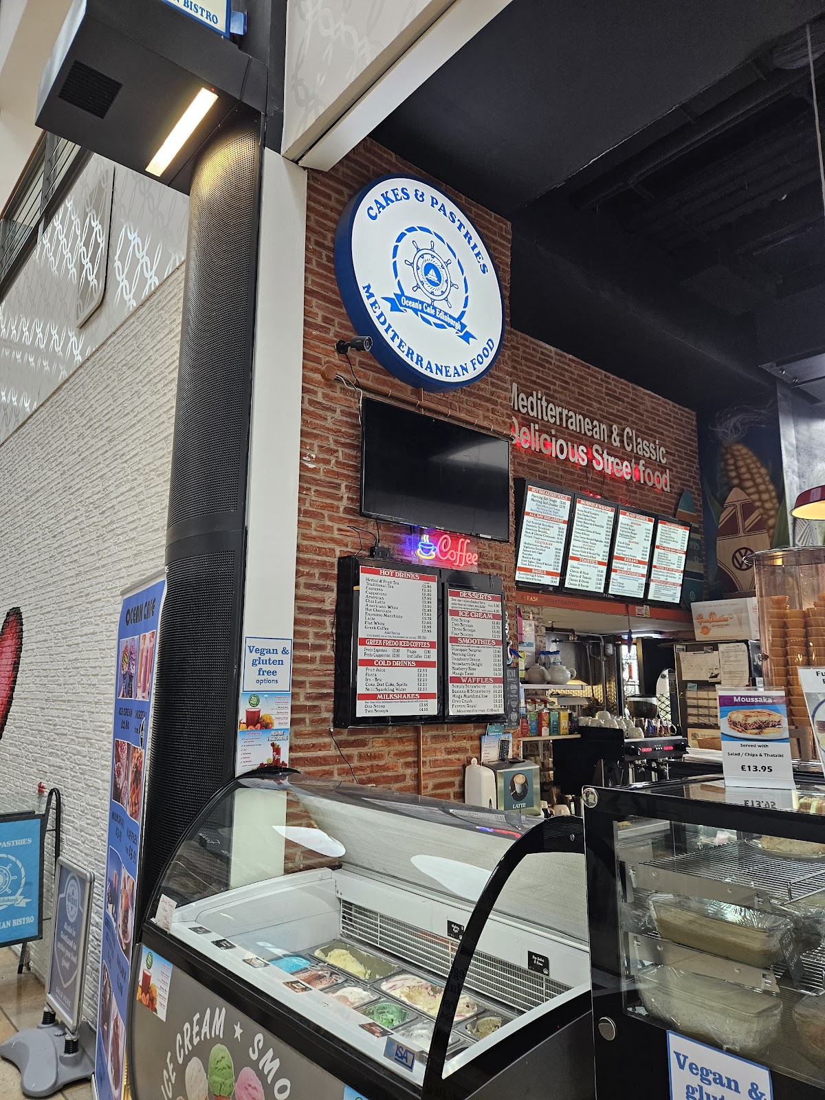 Ocean Cafe interior