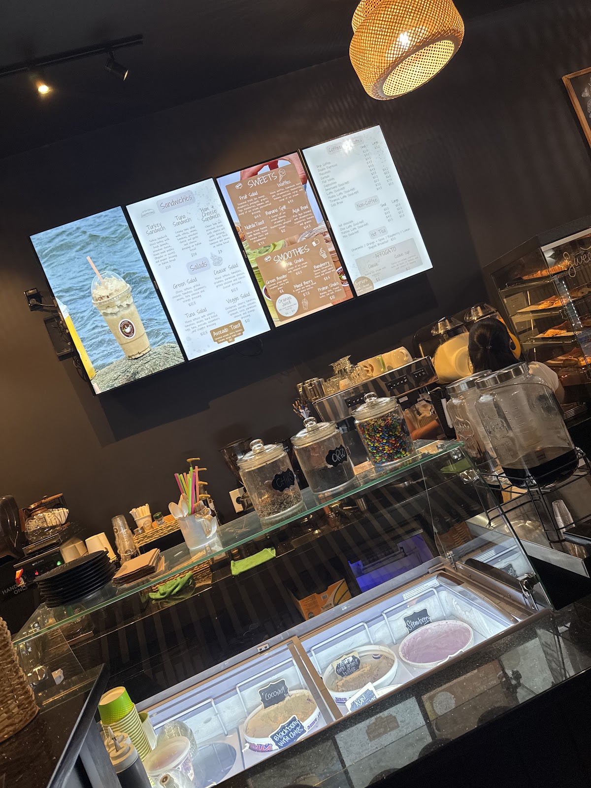 Tea Station Caffe interior