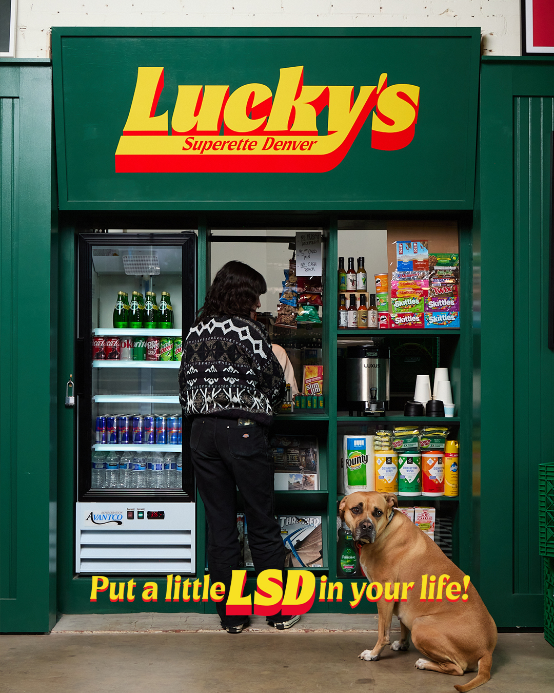 Lucky's Superette Denver interior