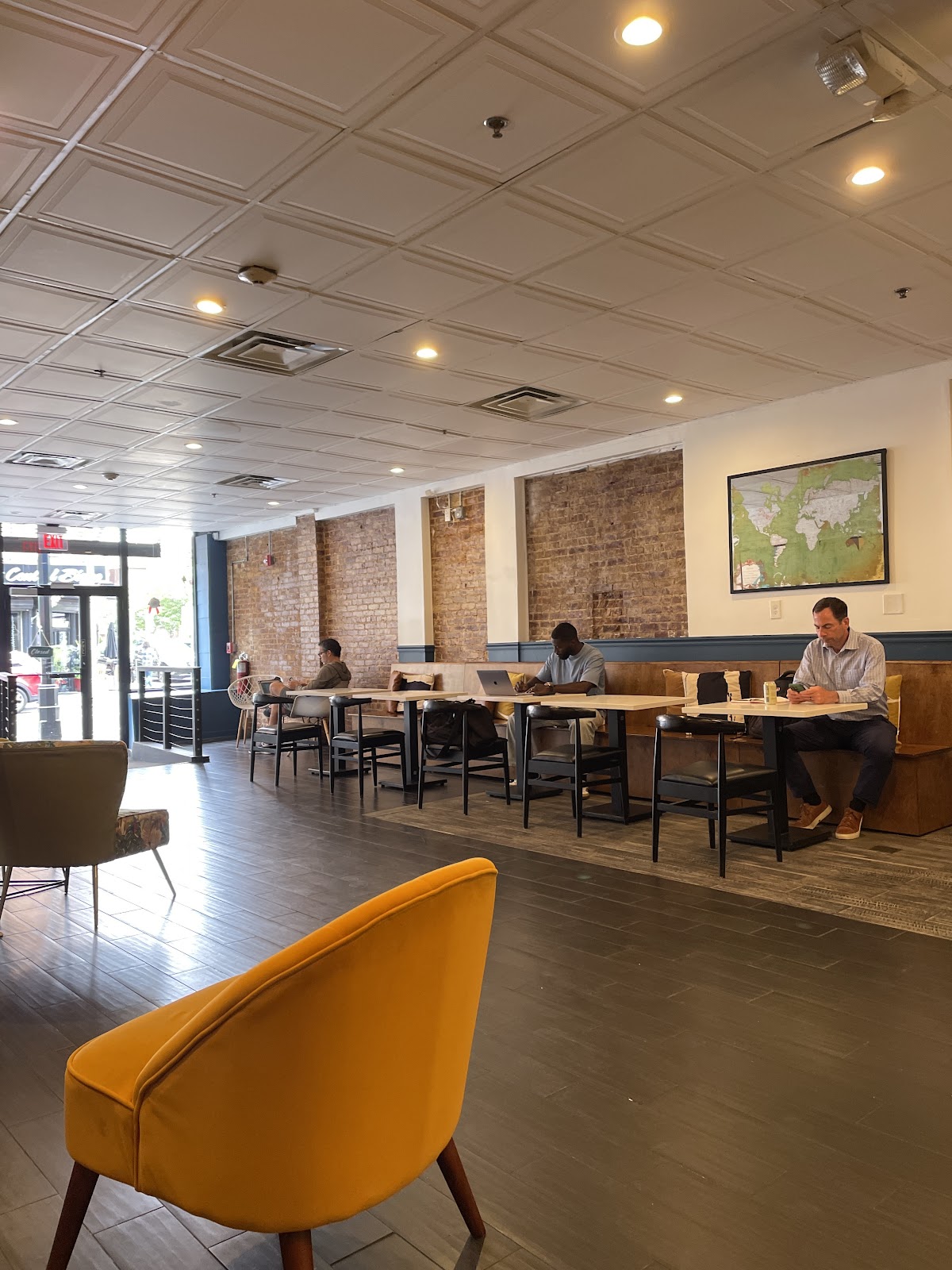 Griot Cafe interior