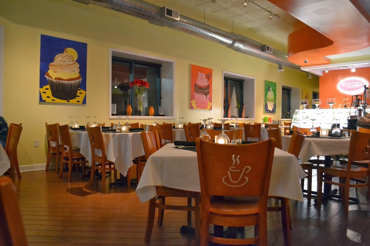Sugar Cakes Patisserie & Bistro interior
