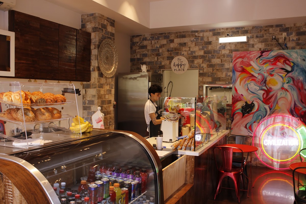 Civilization Coffee Plus Kitchen interior