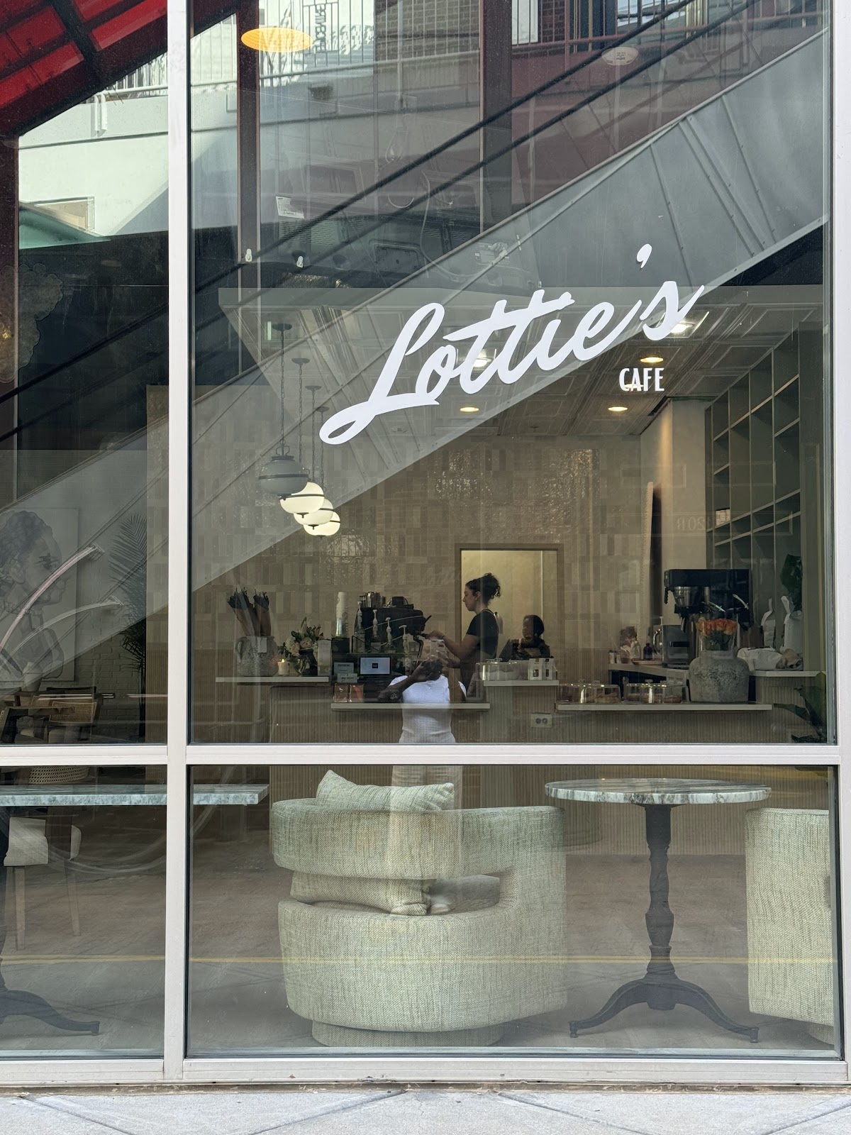 Lottie’s Cafe interior
