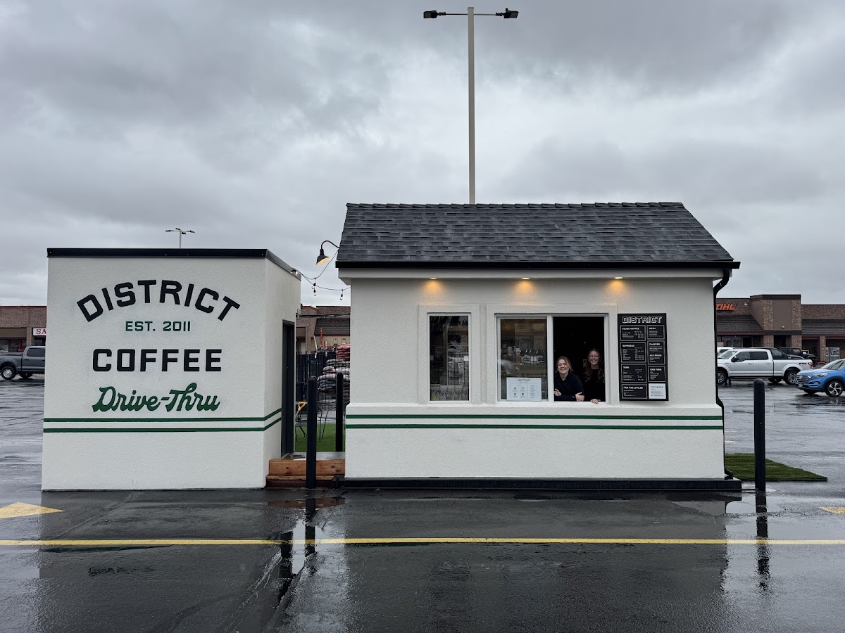 District Coffee - Drive Thru interior
