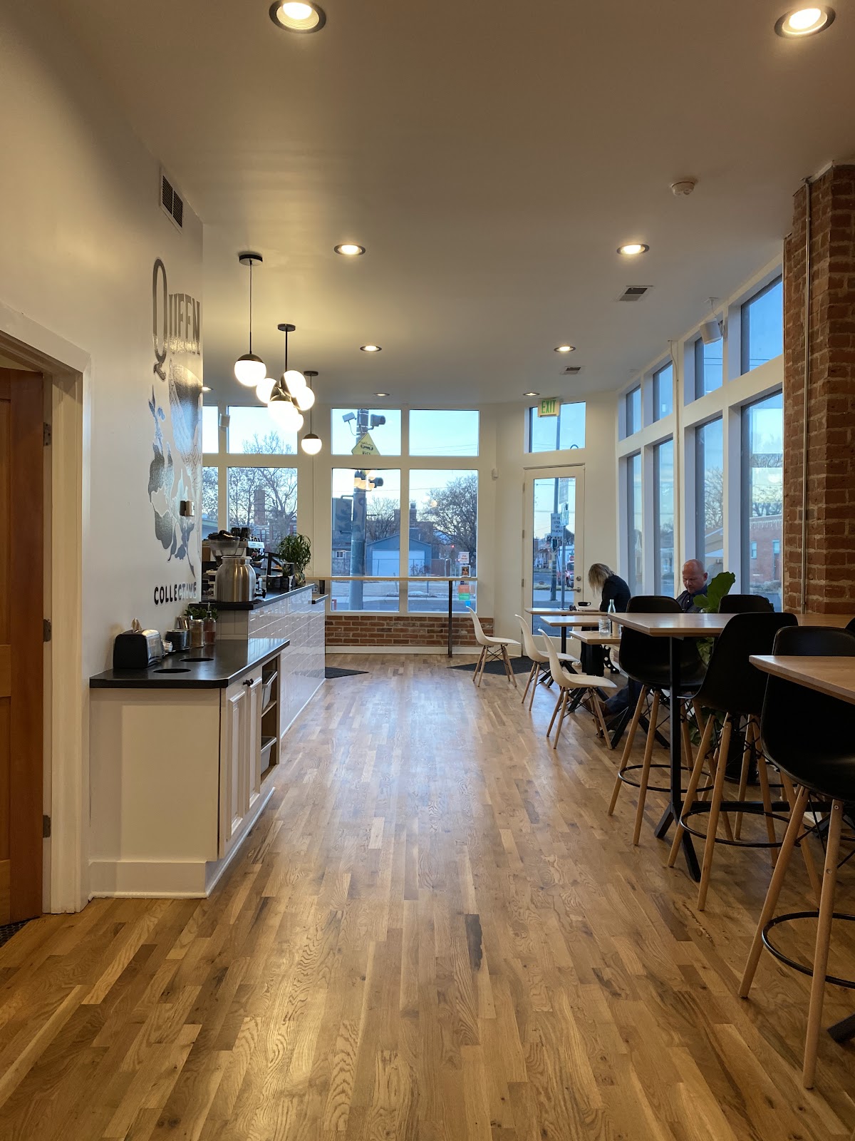 Queen City Collective Coffee interior