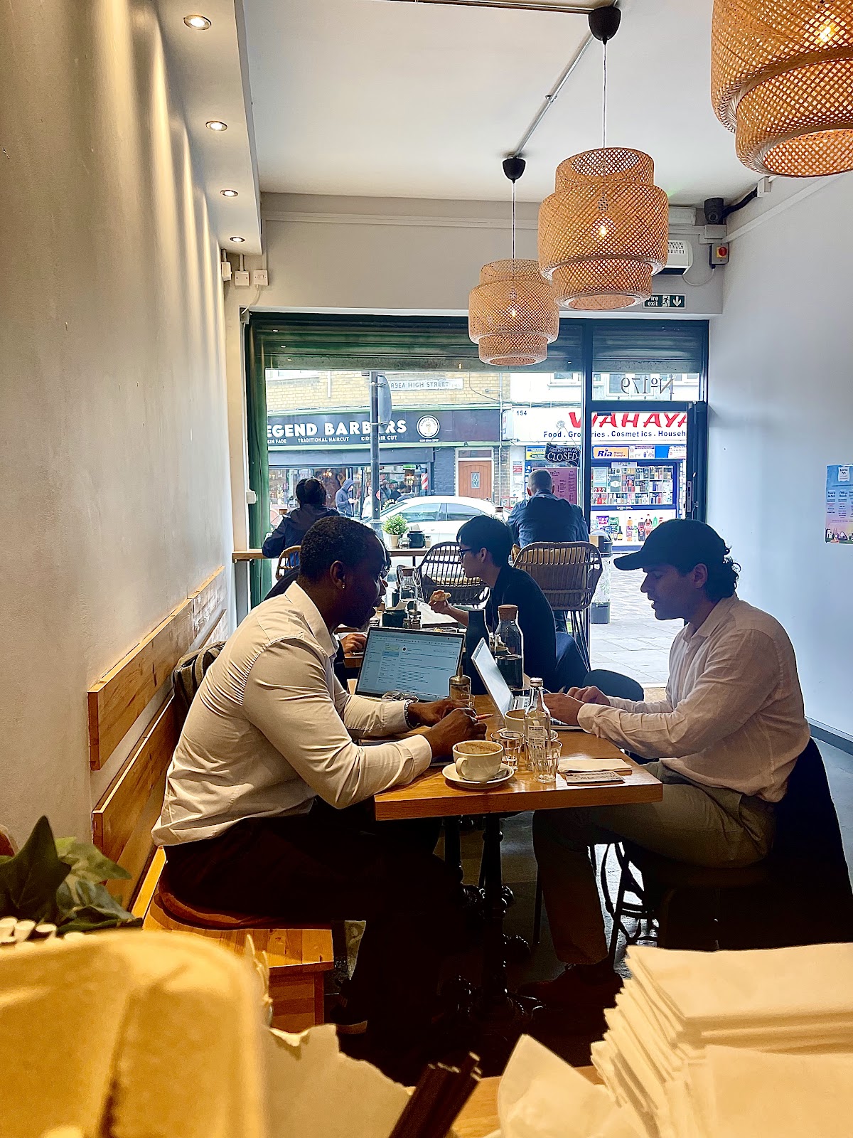 Reyes Coffee & Brunch interior