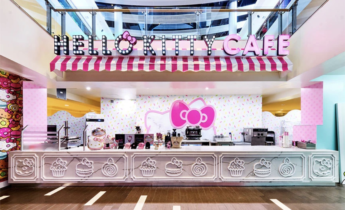 Hello Kitty Cafe interior