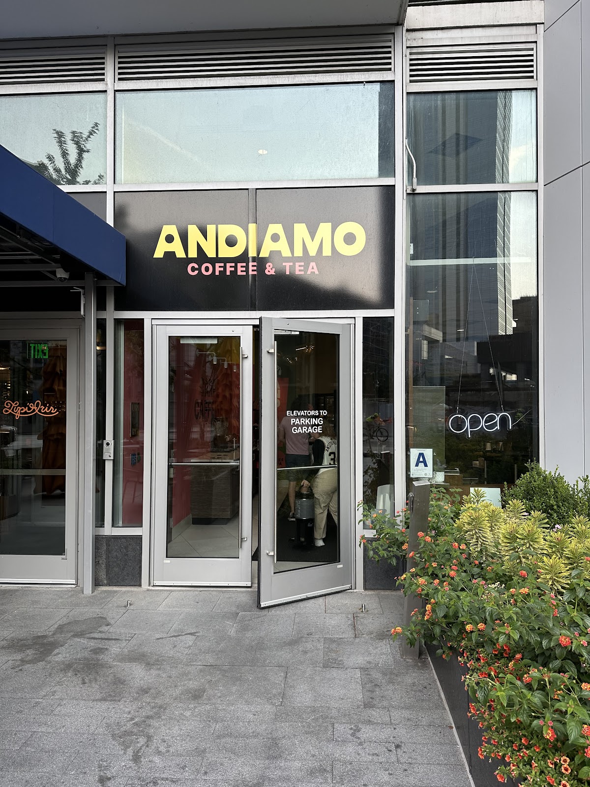 Andiamo Coffee & Tea interior