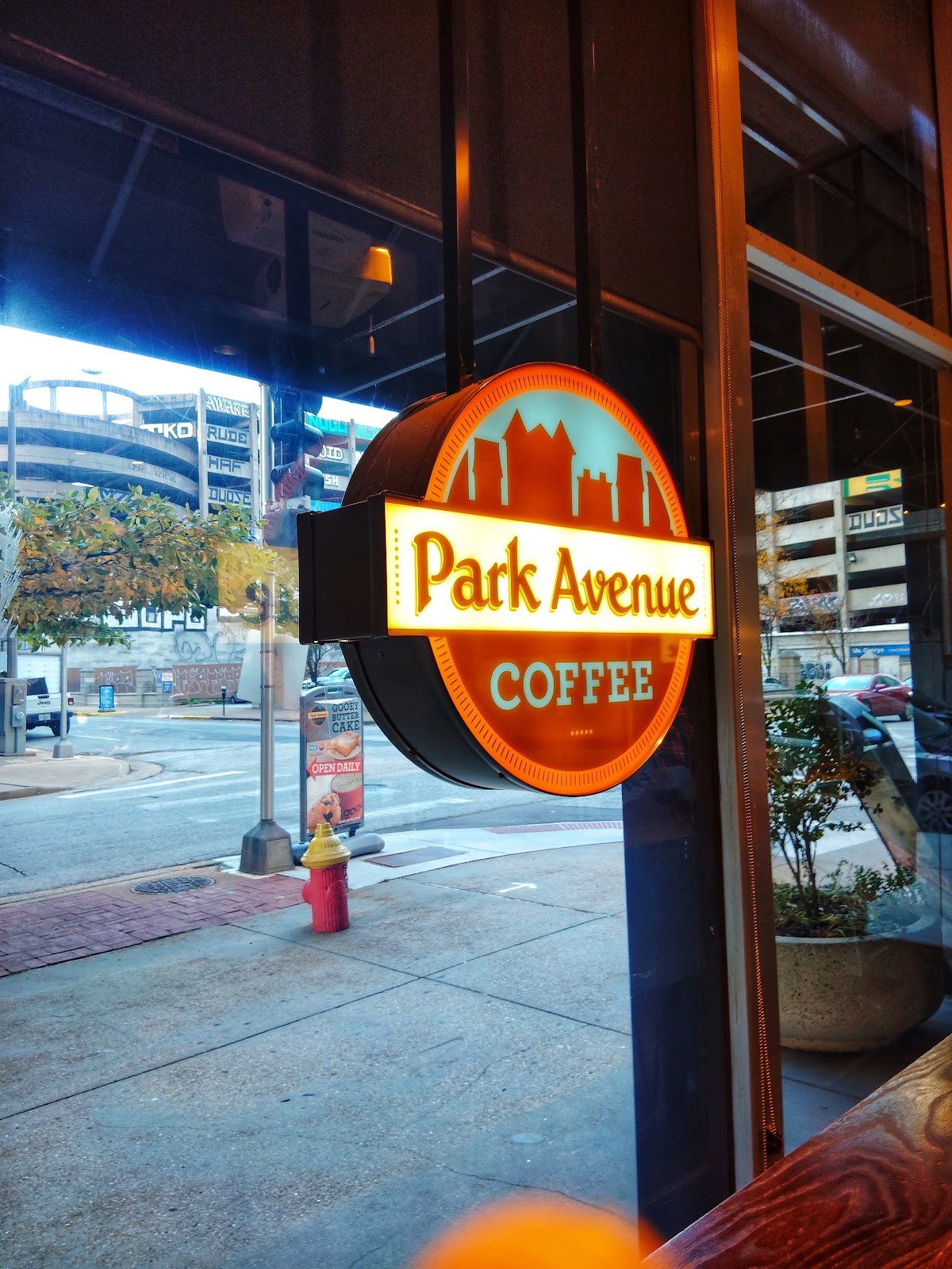 Park Avenue Coffee interior