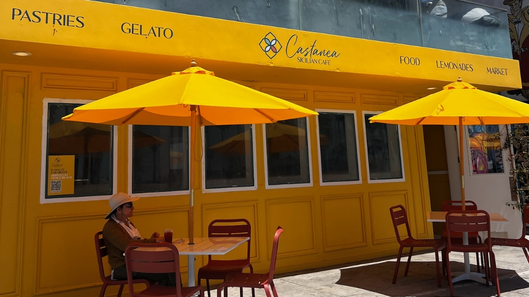Castanea Sicilian Cafe Venice Beach interior