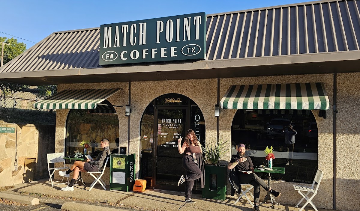 Match Point Coffee interior