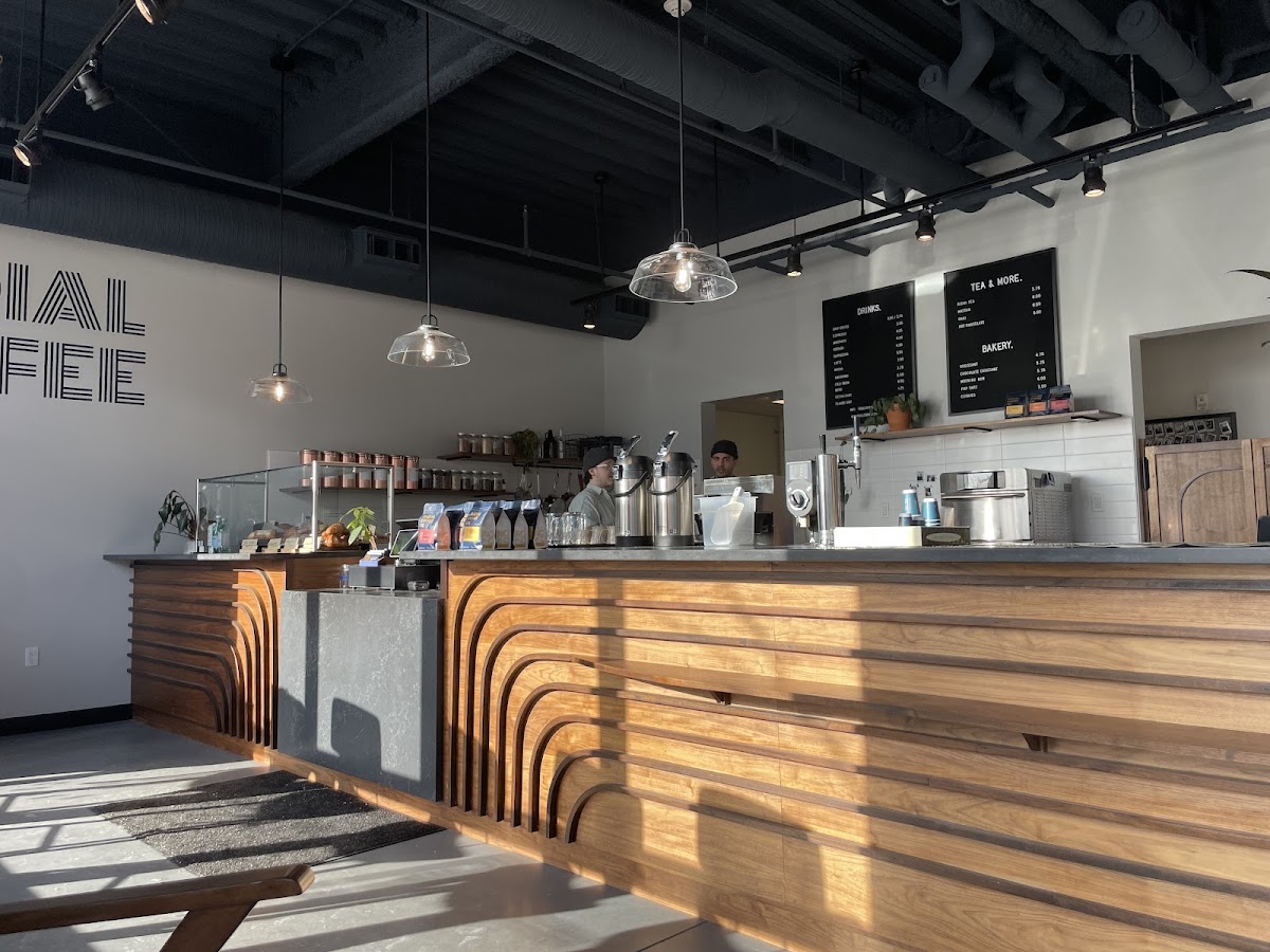 Radial Coffee Co Portland interior