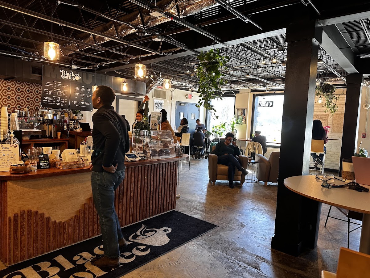 Black Coffee Atlanta interior