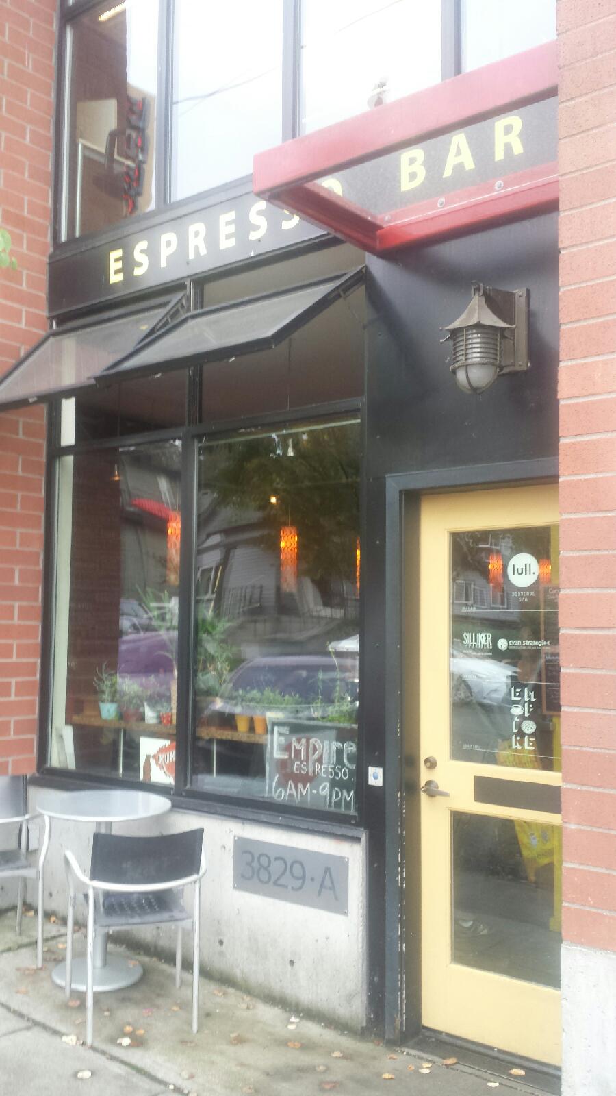 Empire Roasters and Records interior