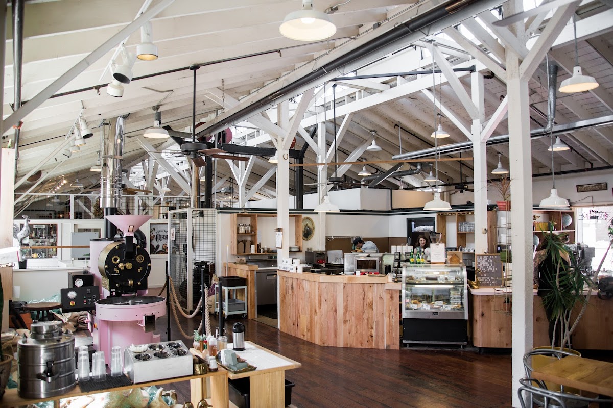 Farmers Union Coffee Roasters interior