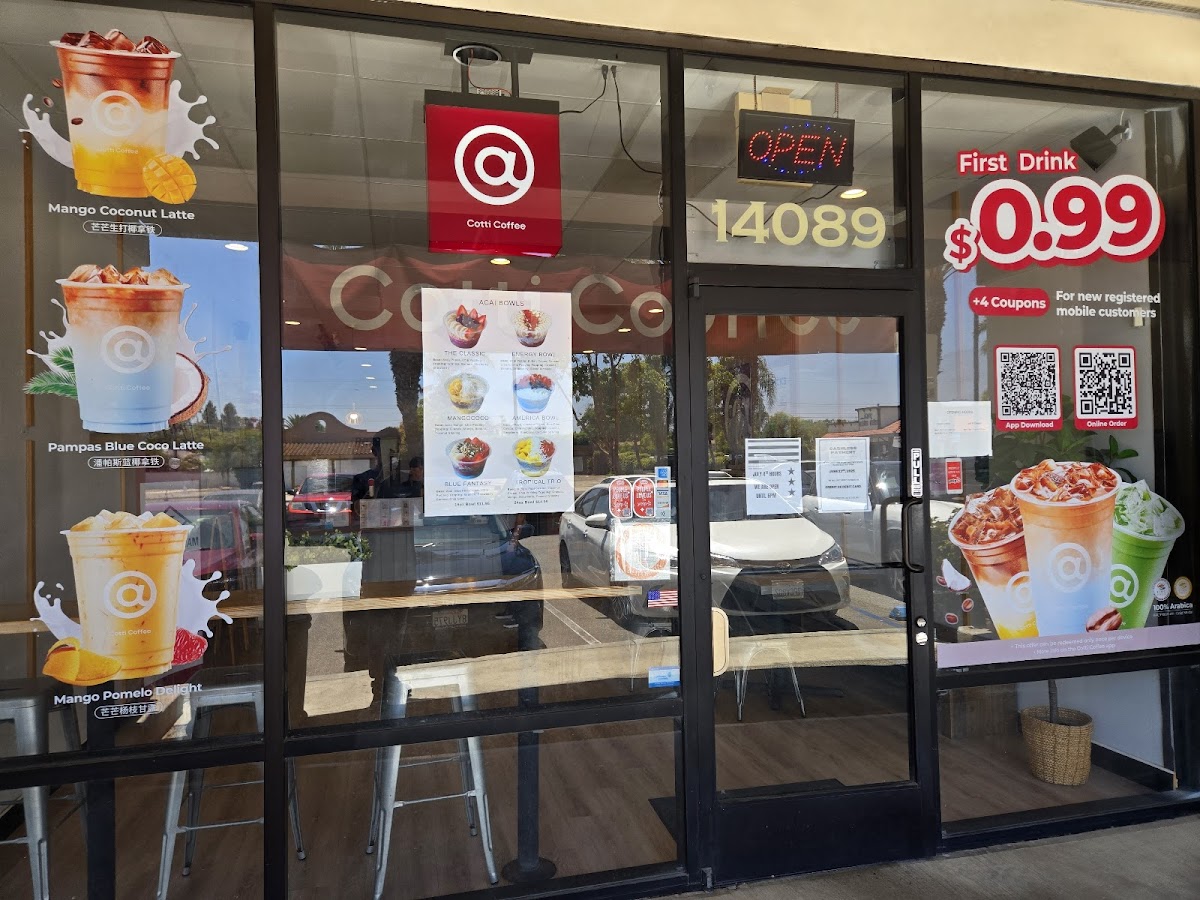 Cotti Coffee - Tustin interior