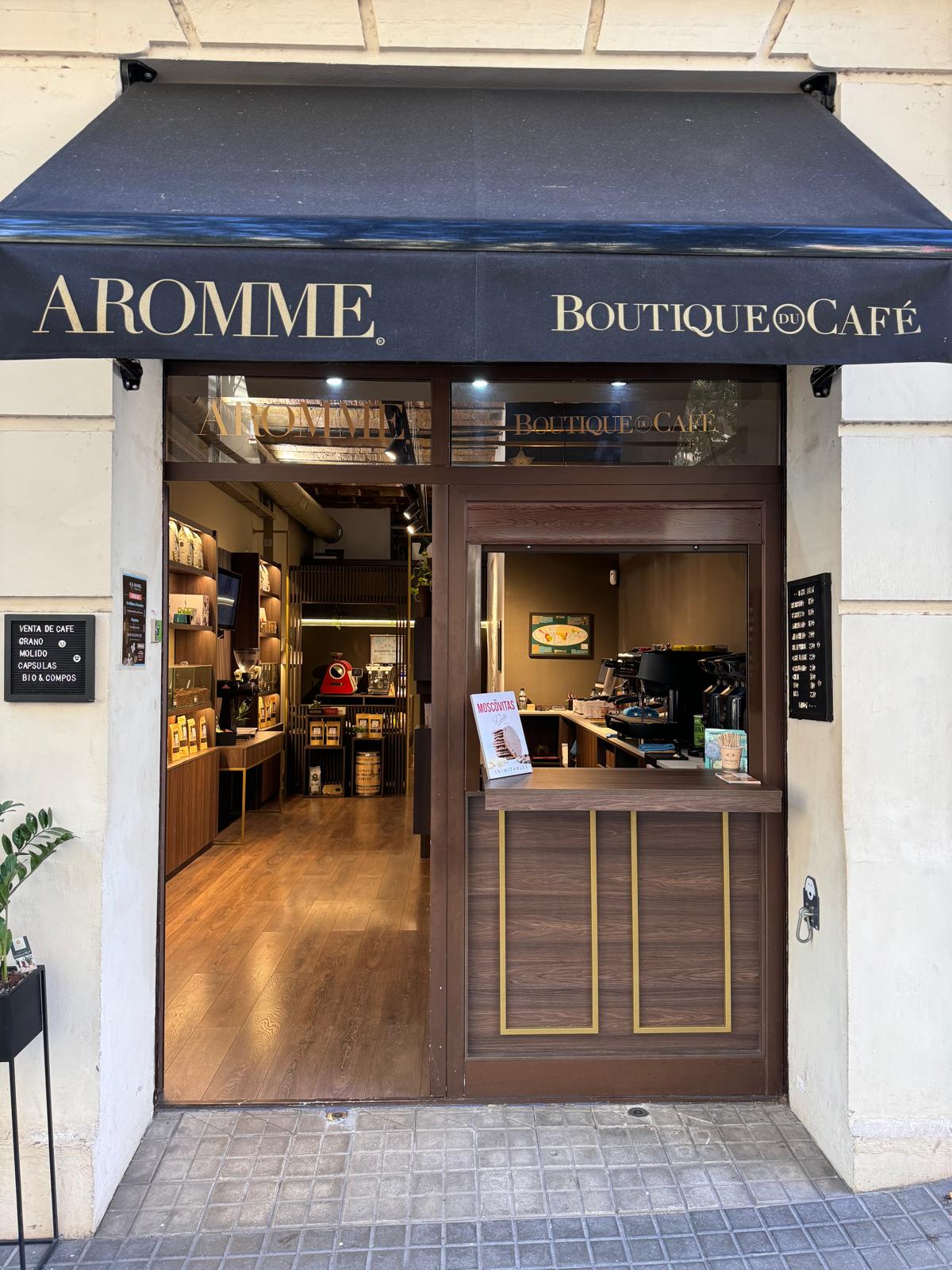 Aromme Boutique du Café interior