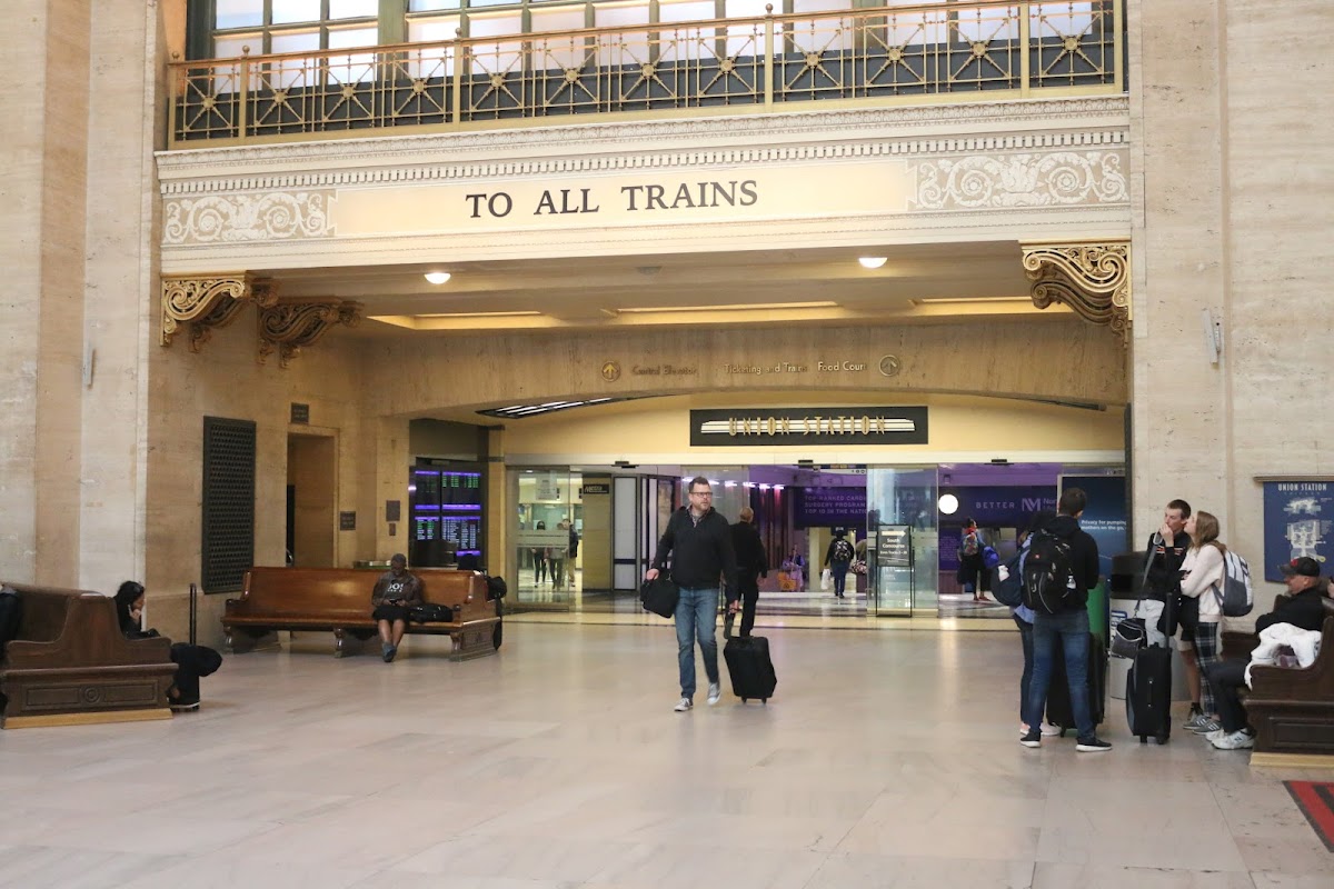The Union Station interior