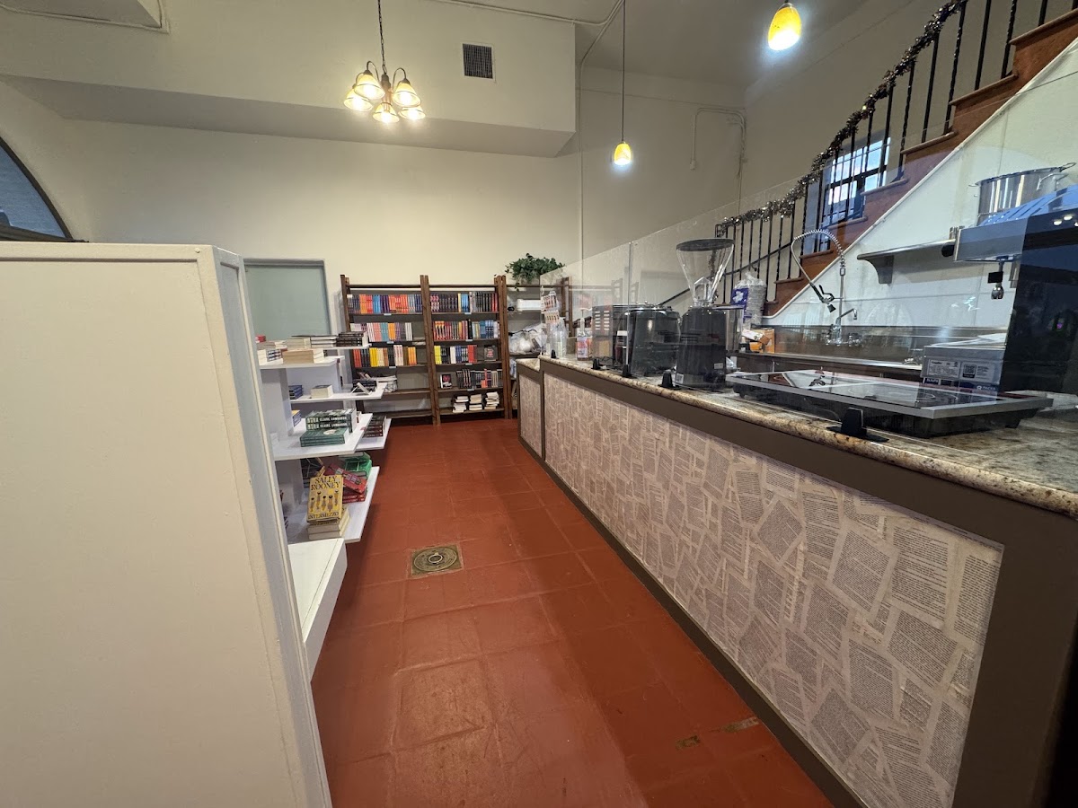 dym - book & boba shop interior