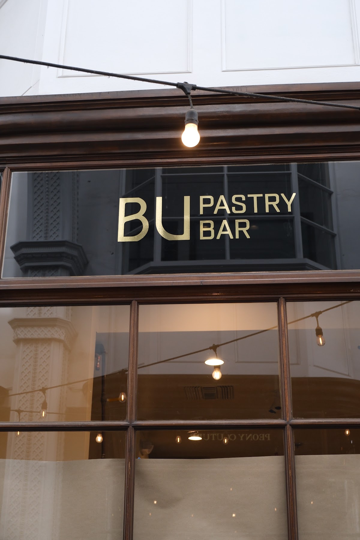 Bu Pastry Bar interior