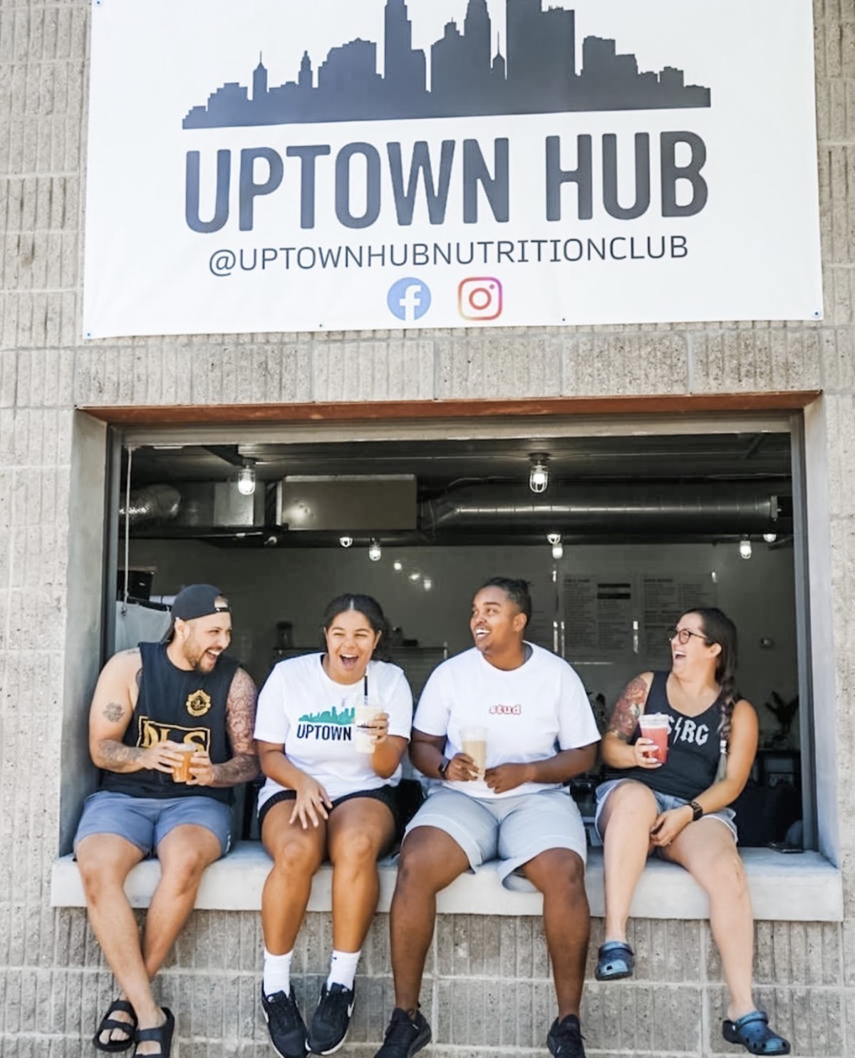 Uptown Hub Nutrition interior