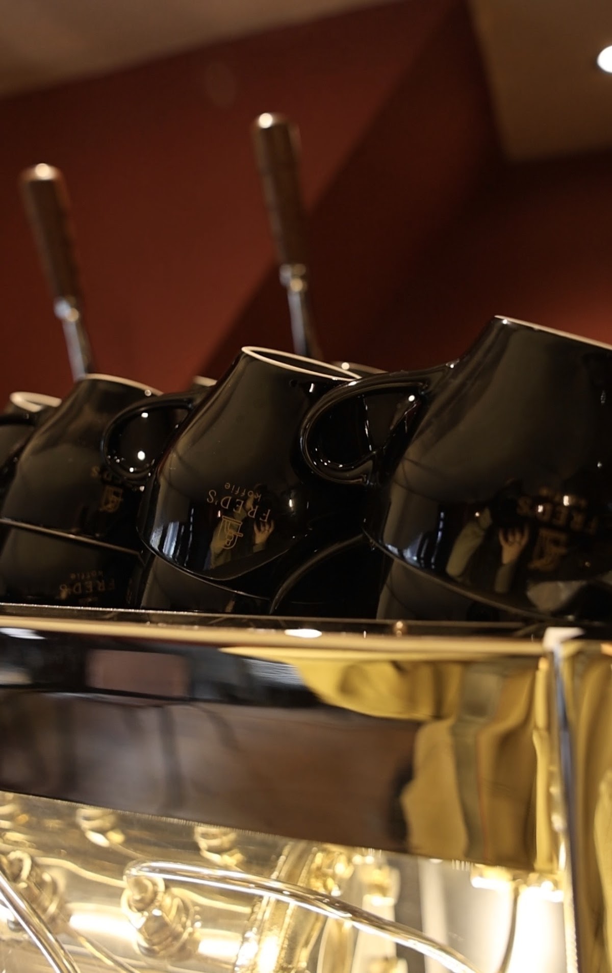 Fred's koffie interior