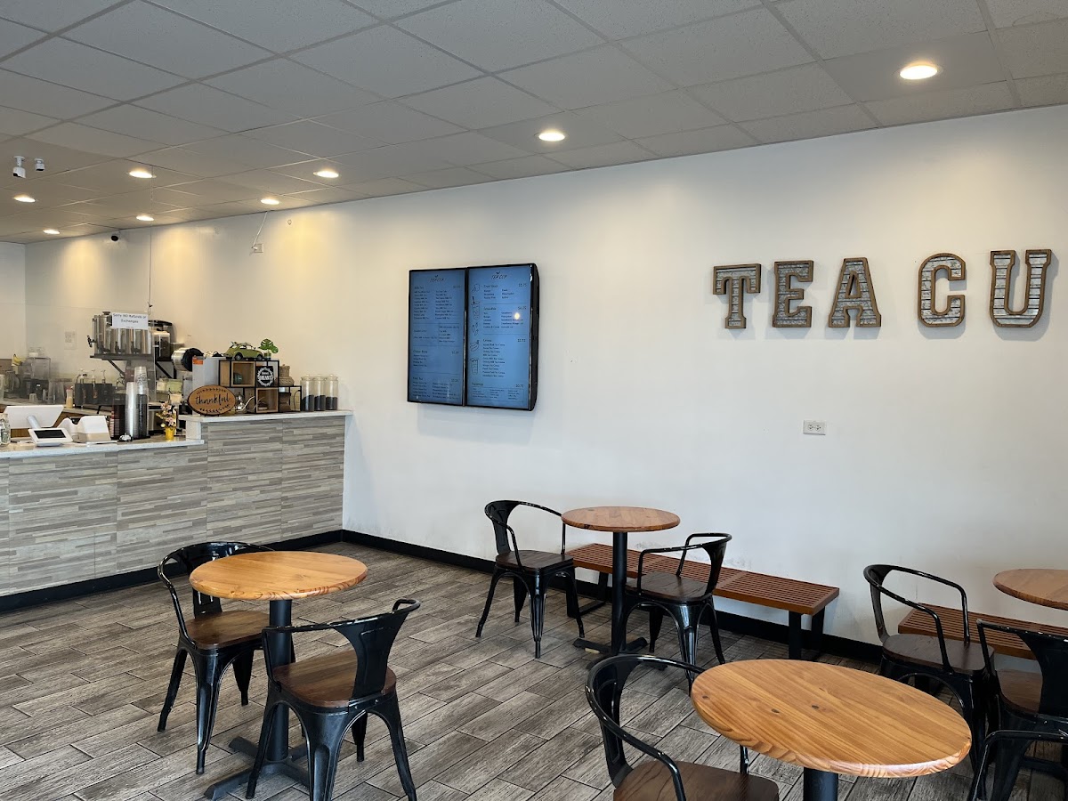 Tea Cup Boba House interior